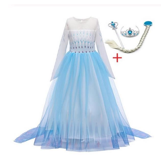 Nouvelle Robe Pour Filles Vetements Anna Elsa Robe Enfants Robes Pour Filles Cosplay Costume Fille Fete D Anniversaire Licorne Rob Achat Vente Deguisement Panoplie Cdiscount