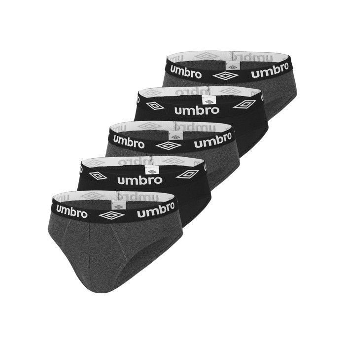 Umbro Slip homme 100 coton sous vetement homme hypoallergenique doux et naturel Lot de 5 multicolore Multicolore Cdiscount Pret a Porter