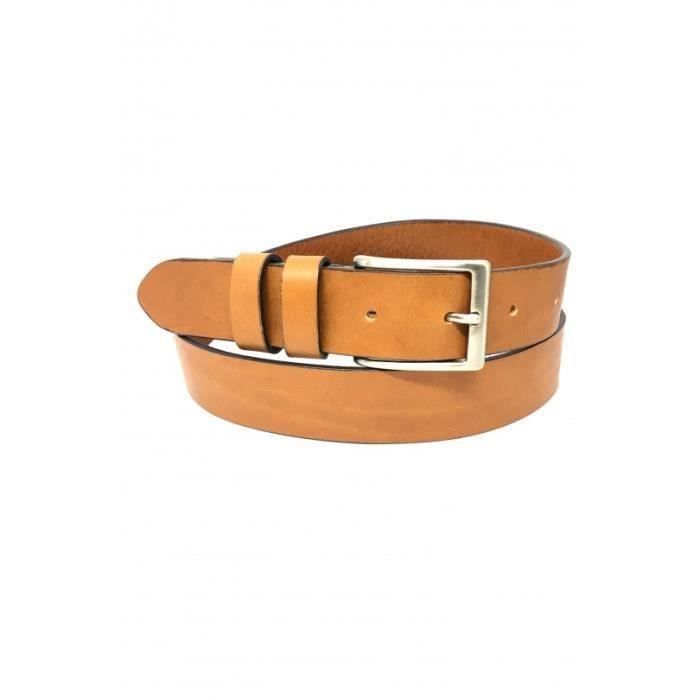 Ceinture Unisexe Noir Simili Cuir 120 Cm - Neuf Avec étiquettes