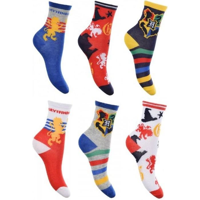 Chaussettes Harry Potter multicolore garçon