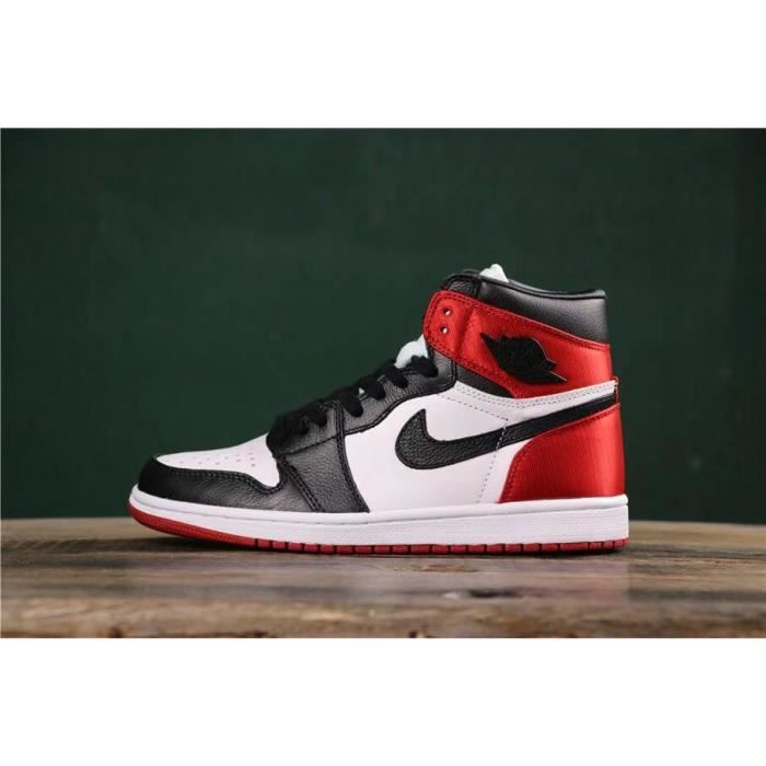 Jordan montante rouge cheap