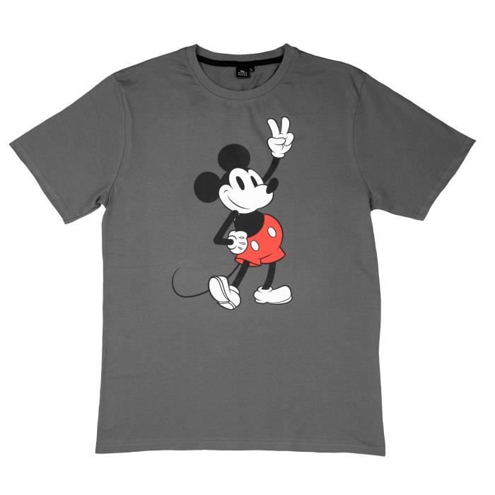 T-shirt homme Mickey Mouse UNITED LABELS manches courtes