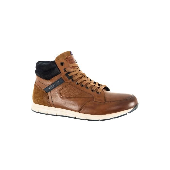 Chaussures Ville Femme - Redskins Zouki 2P - Cognac+Marine - Marron