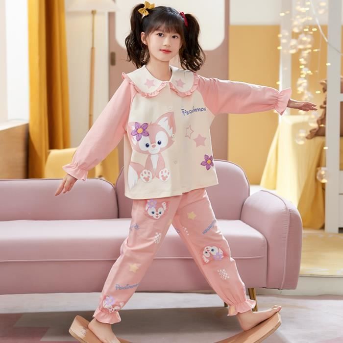 Pyjama fille coton sale