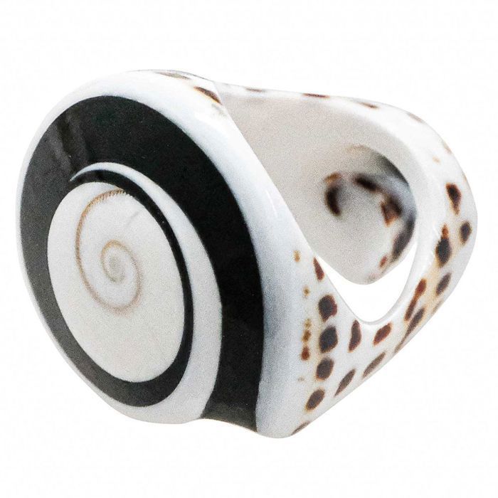 Bague en Coquillage T 47 Abalone / Shell ring
