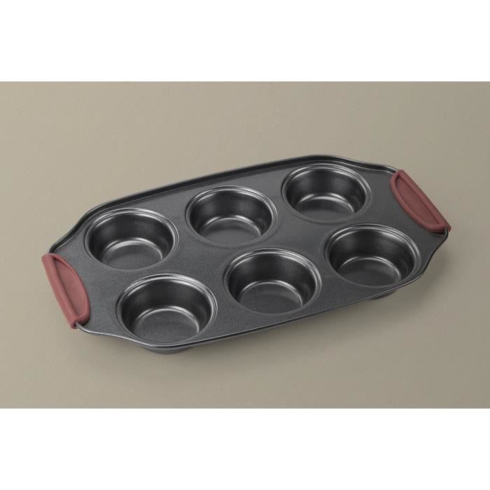 moule à muffins revêtement anti-adhésif - 31*18 cm - convient aux fours