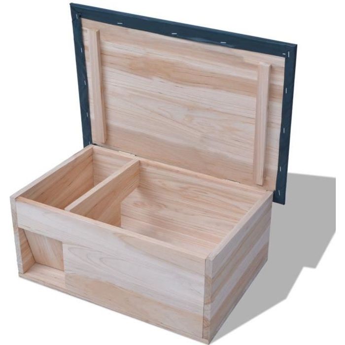 Cabane pour hérisson - Bois - 45 x 33 x 22 cm - Extérieur - Petit - Marron