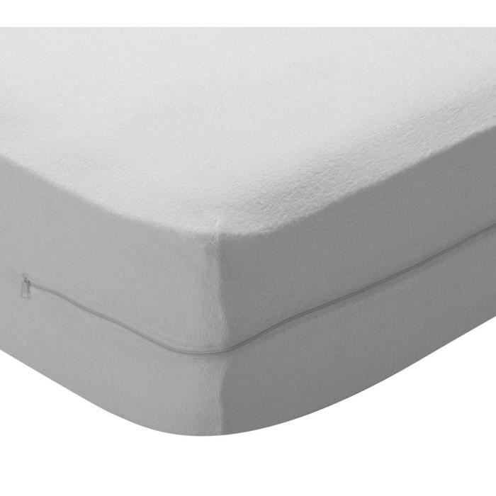 Coudre Une Housse De Matelas Avec Fermeture Eclair Housse Matelas Avec Fermeture 90x200 Achat Vente Pas Cher