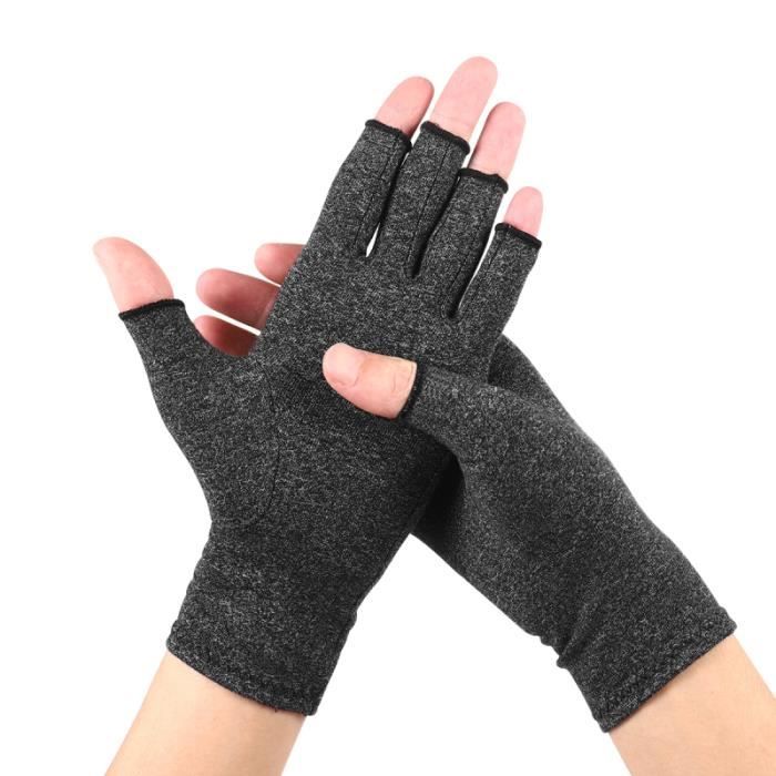 Une paire de gants de Compression respirants durables à doigt