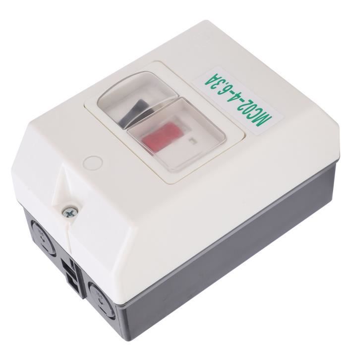 Interruttore Automatico Di Protezione Motore MC02-2.5-4A, IP55, 220V/380V, Controllo Sovraccarico E Cortocircuito, Per Motori Asincroni - 3