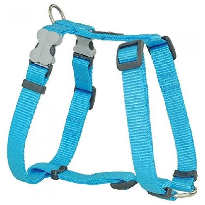 Harnais pour Chien - RED DINGO - Turquoise - Taille L - Nylon Résistant - Réglage Facile Harnais pour Chien - RED DINGO - Turquoise - Taille L - Nylon Résistant - Réglage Facile