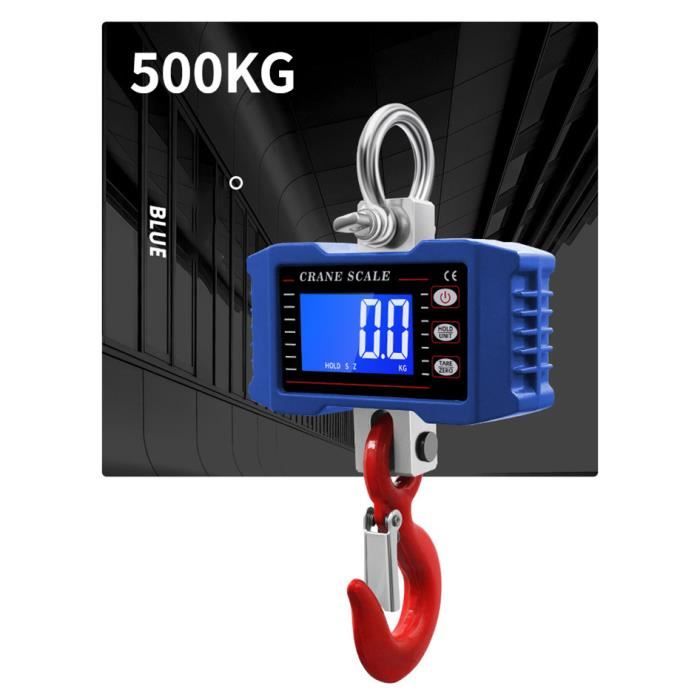Pèse-grue Numérique Portable USA Measurements 300 Lb / 136 Kg - Écran LCD Rétroéclairé - Neuf
