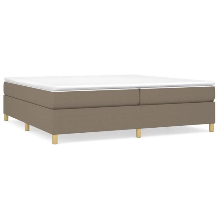 Sommier - SALUTUYA - BD48497 - 200x200 cm - Tissu 100% polyester - 2 places