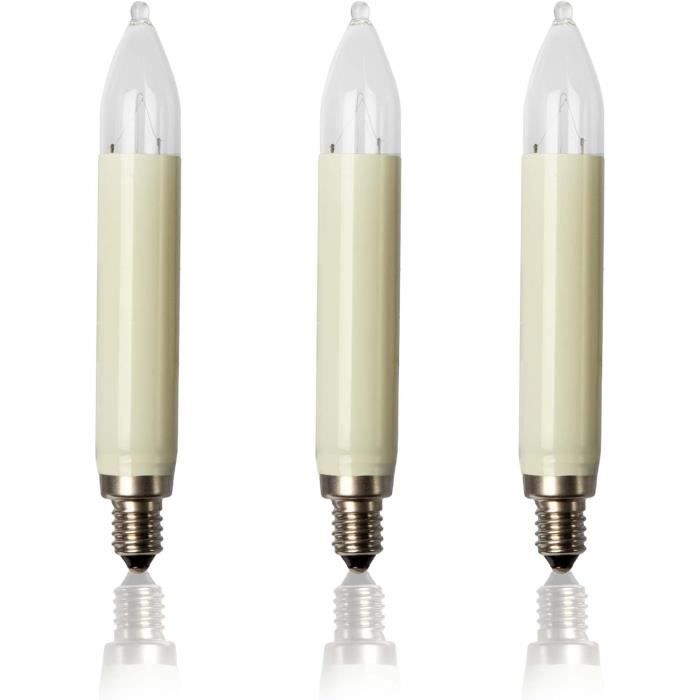 konstsmide 2629-030 12v e10 3w reserve kerstlampjes heldere kaars 3 stuks