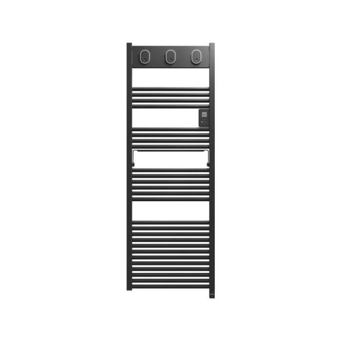 Radiateur Sèche-Serviettes Électrique Chromé 1000W - 1175x750 Mm - Thermostat Programmable