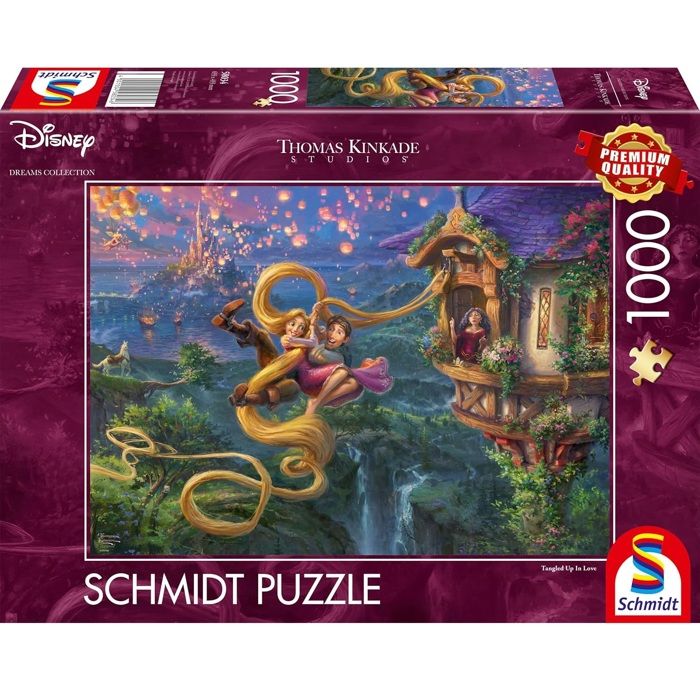 Puzzle 1000 pcs - SCHMIDT SPIELE - Raiponce - 69.3