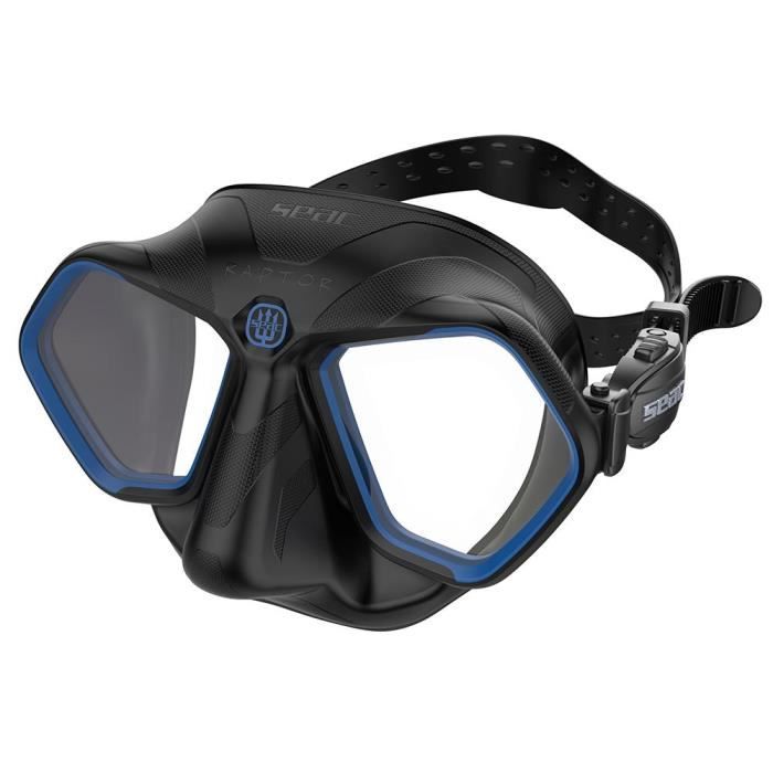 Masque - SEAC SUB - Seac Raptor - Faible volume - Jupe silicone surmoulée - Excellente vision périphérique