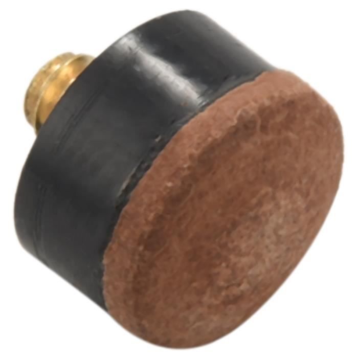 YOTINO 24 Embouts De Queue De Billard – 12 Mm – Laiton à Visser – Sans Colle – Avec Clips – Pour Snooker, Billard – Boîte Transparente