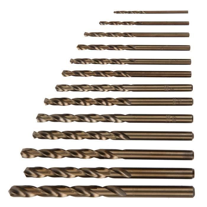 Forets Hélicoïdaux Longs 1,5mm - Lot De 10 En Acier Rapide | Longueur Lame 35mm, Queue 1,5mm