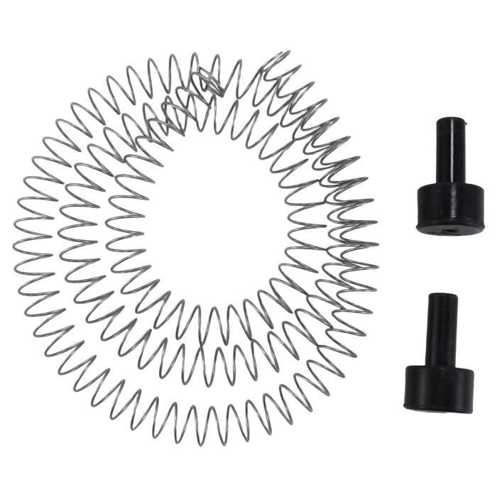 Frein à Ressort Tyrolienne Geieold 165cm - Acier Inoxydable, Bouchon Silicone - Pour Sécurité, Décélération, Parc Aventure