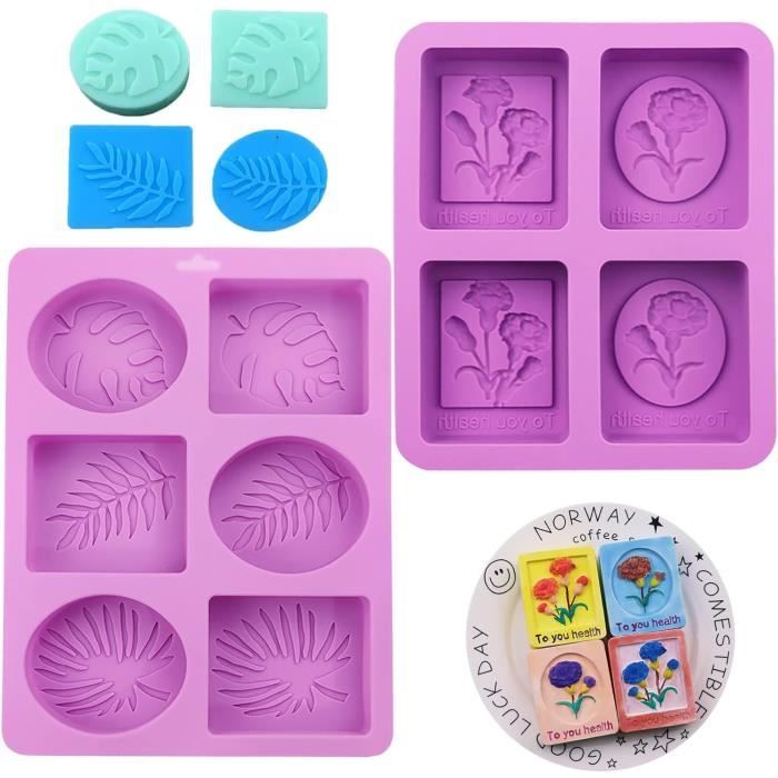 Moule à Glaçons Carré De 14 Cavités Avec Couvercle, Moule à Glaçons En