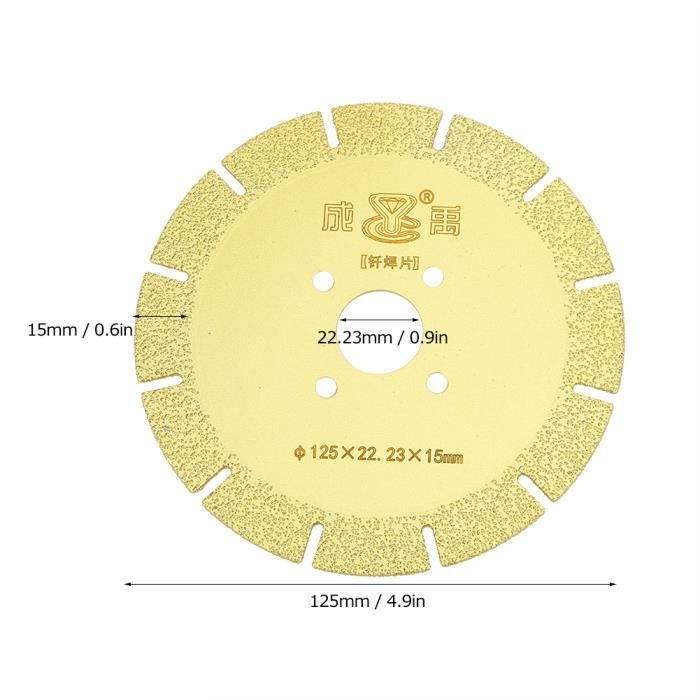 Disque Diamant Grain 240 - 200 Mm Pour Ponçage Pierre, Carrelage, Verre, Métal - 8