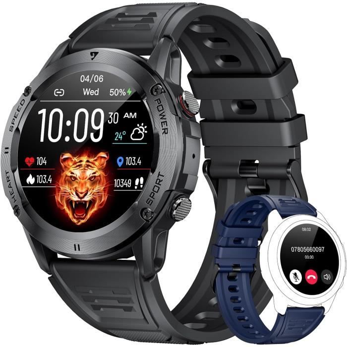 Avis / test - Montre connectée bracelet intelligent enfant podomètre sport étanche cardiofréquencemètre compteur de calories -Bleu - AUCUNE - Prix