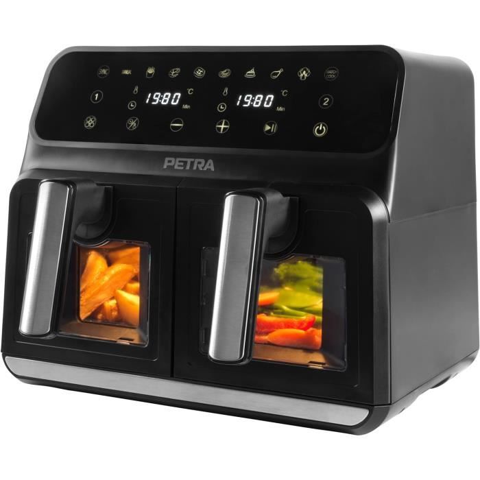 Xavax Lot De 2 Filtres Anti-Adhésifs Réutilisables Pour Friteuse à Air – Découpage Sur Mesure, Lavables Jusqu'à 100 Fois