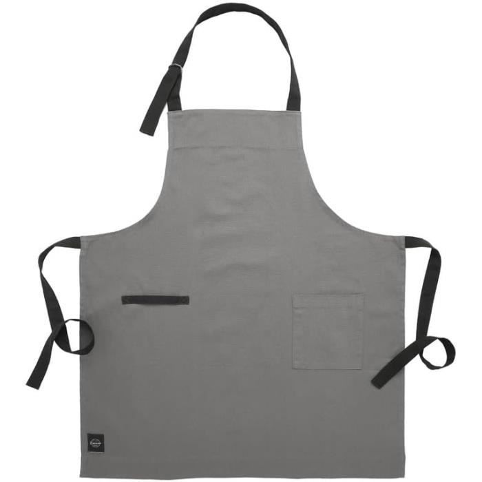 Tablier De Cuisine Imperméable Unisexe Réglable Tablier De Cuisine Impermeable Unisexe Reglable Tablier De Chef Impermeable Avec 2 Poches Pour Kit Familial 92383693
