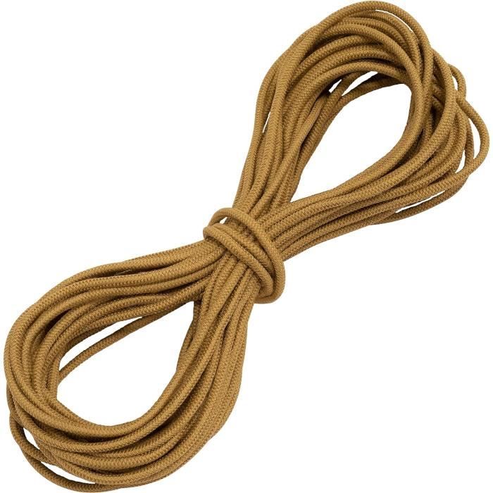 AERZETIX C67265 Élastique Décoratif Rond 25 M Diamètre 3 Mm Couleur