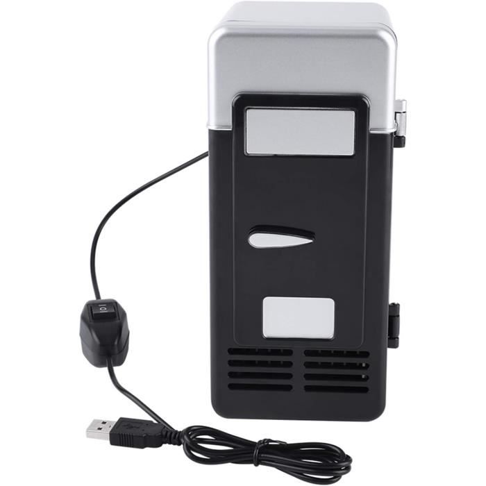 Mini réfrigérateur portable USB pour réfrigérateur congélateur canettes boissons bière refroidisseur chaud voyage voiture bureau