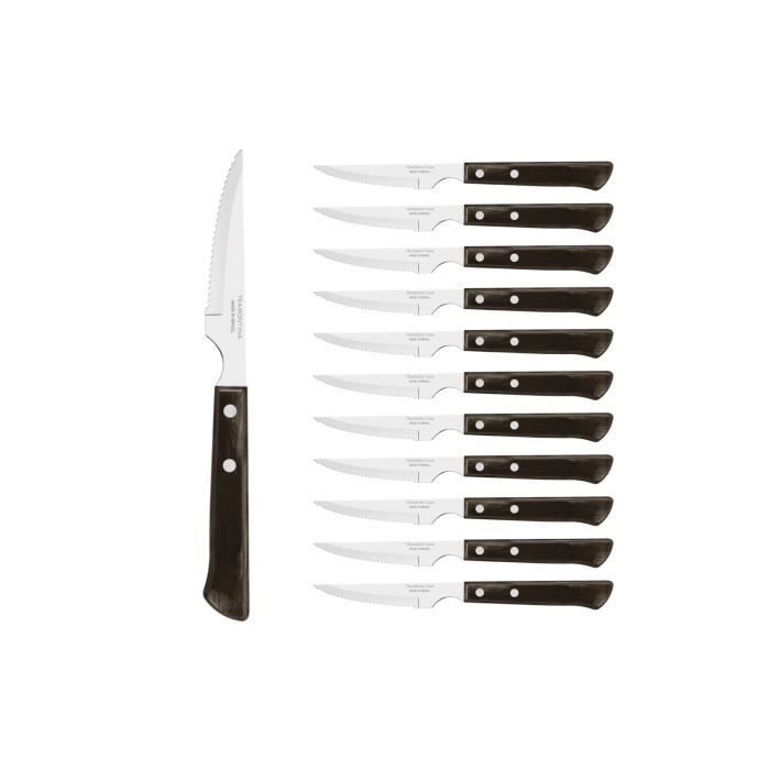 Couteau à Steak Inox 24 cm Monobloc