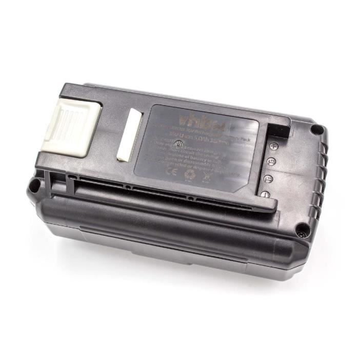 Batterie Électro-outils Li-Ion 5000mAh (36V) compatible avec Powertools remplacement pour Ryobi BPL3650 - VHBW
