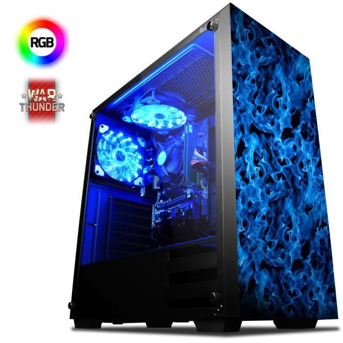  Ordinateur de bureau VIBOX Vision 2 PC Gamer Ordinateur avec War Thunder Jeu Bundle (3,9GHz AMD A4 Dual-Core Processeur , Radeon 8370D Graphiques Chip, 8 pas cher