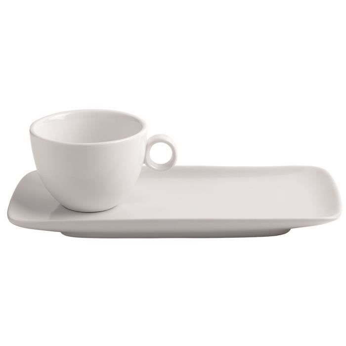 Coffret 2 Tasses COCOTTES Motifs Poules - Porcelaine Cadeau | B&Inside