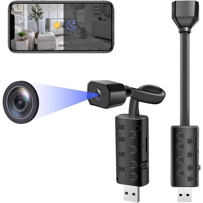 Caméra Espion Chargeur USB UYIKOO - WiFi 5G 1080P - Détection Mouvement - App TuyaSmart