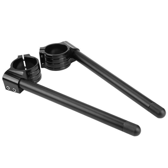 Guidon Séparé P Iversal 41mm CNC Pour Moto - Installation Facile, Tenue Solide, Pour Fourche 41mm