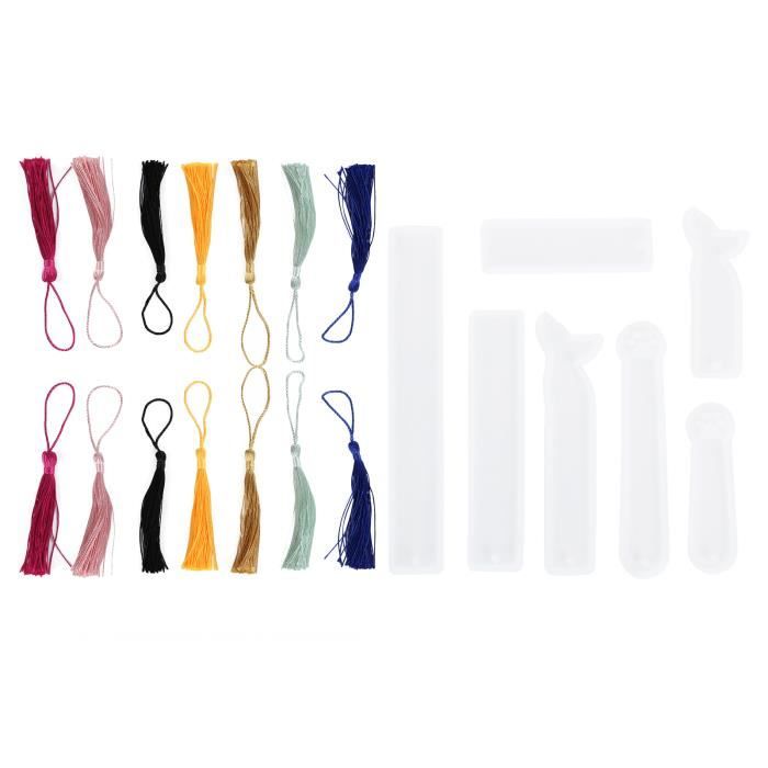 BLANCHE GEL DE Silice Moule Porte-signets Moules En Résine Silicone EUR