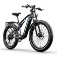 Shengmilo MX05 - Vélo électrique - E-Bike 26'' - électrique fat bike  - Batterie Samsung 48V17.5 AH - 1000W Bafang - Gris-1