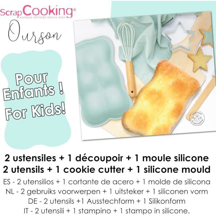 Coffret pâtisserie pour enfants - scrapcooking - Kit pâtisserie enfant