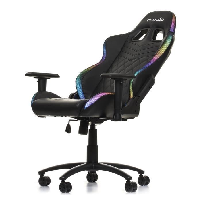Fauteuil gamer Fourze led RGB Chaise Gaming avec rev tement