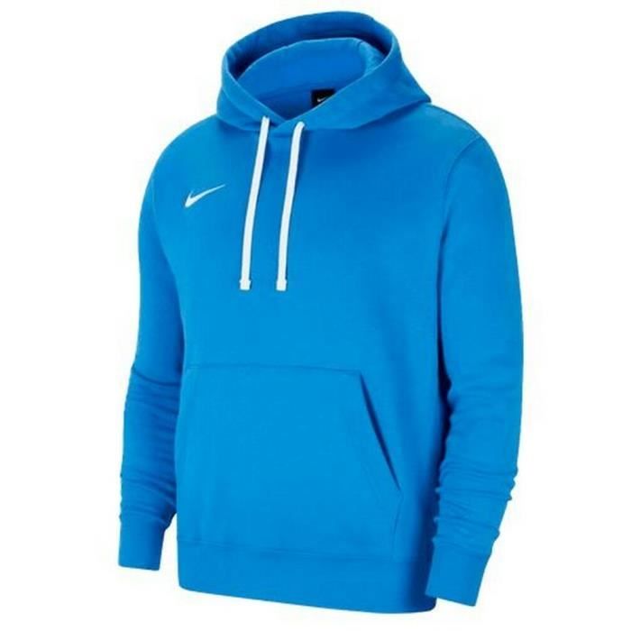 Jogging Polaire Capuche Homme Nike Bleu et Noir Respirant Manches longues Multisport