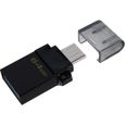 Kingston DataTraveler DTDUO3G2 microDuo3 G2 64Go Clé microUSB et USB Type-A ports pour Android OTG Noir-2
