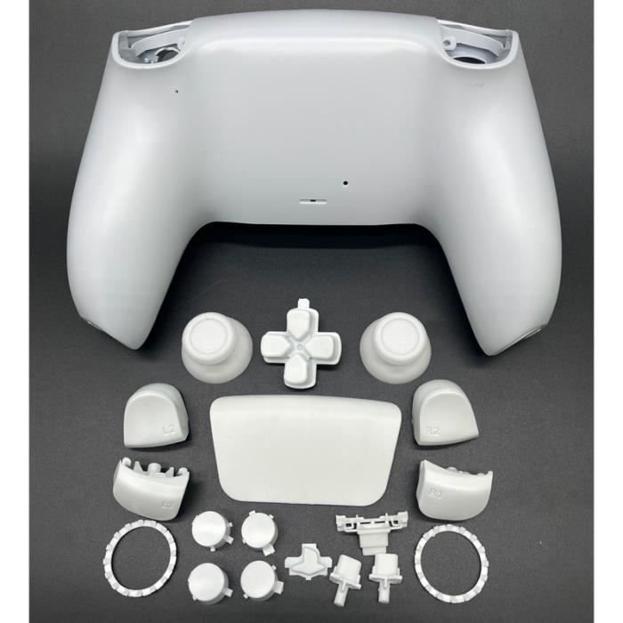 CHPN - Boîtier manette - Convient pour PS5 - Wit - Skin pour manette  Playstation 5 