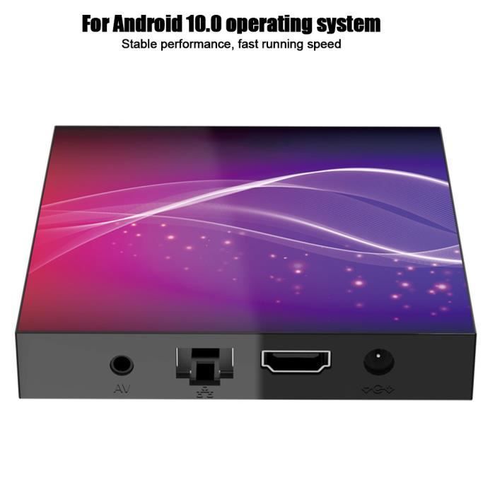 H10 Tv Box H10 Internet Tv Box Pour Android 10.0 6K Qualité D'Image 4K ...