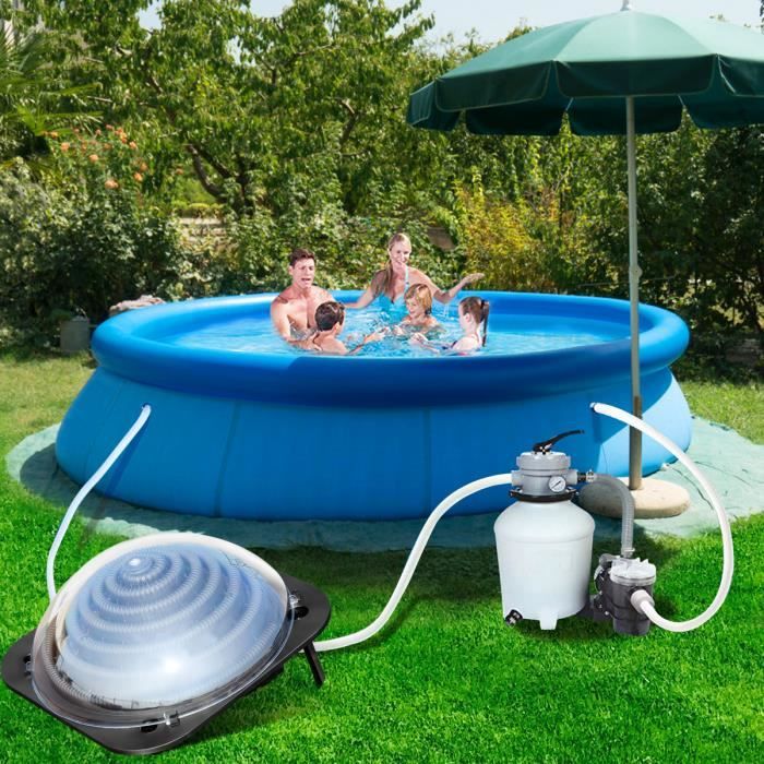 VidaXL Panneaux de chauffage solaire de piscine courbés 2 pcs 110x65cm - Chauffage piscine