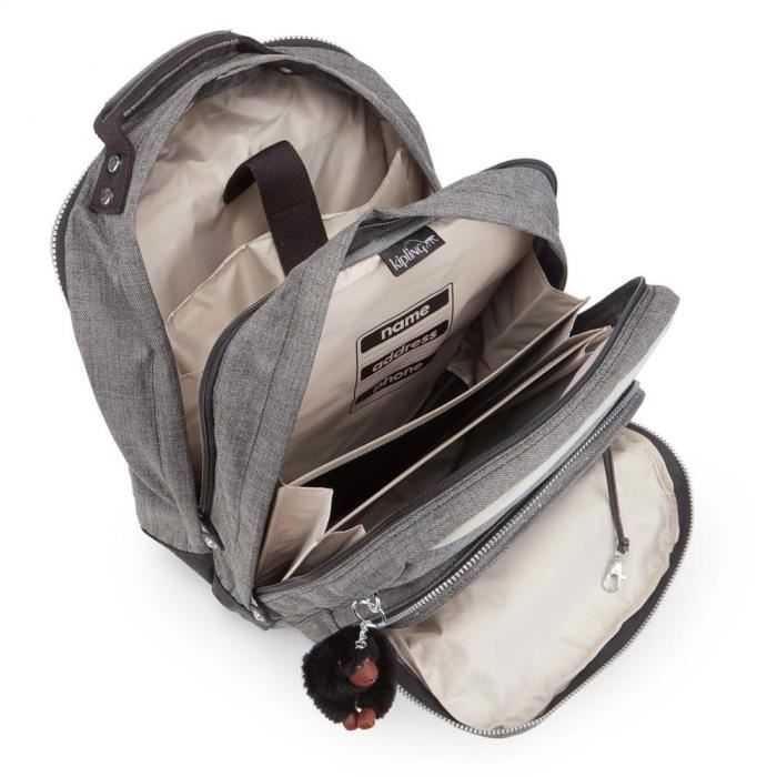 Sac a dos Kipling College Jeans Grey 42 CM Cdiscount Bagagerie Maroquinerie