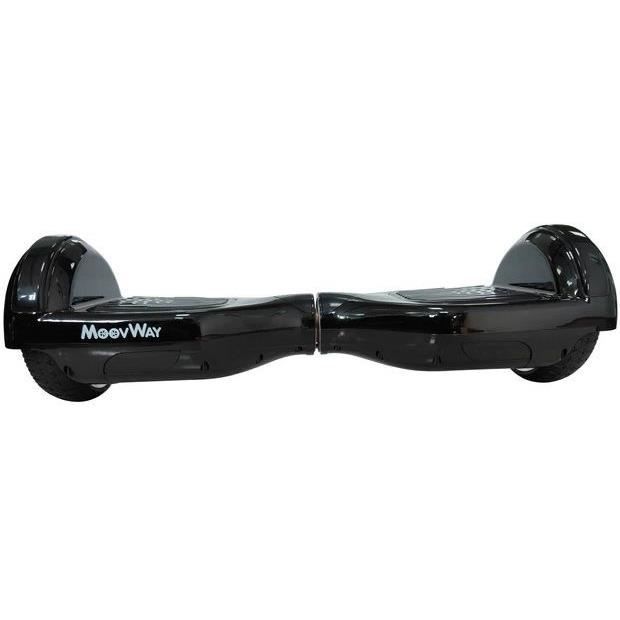 Hoverboard electrique MOOVWAY N1 350W 6 5 Noir Cdiscount Sport