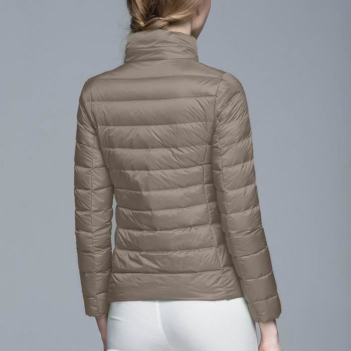 Femme Hiver Doudoune Femmes Chaud L ger Veste BLOUSON PERFECTO