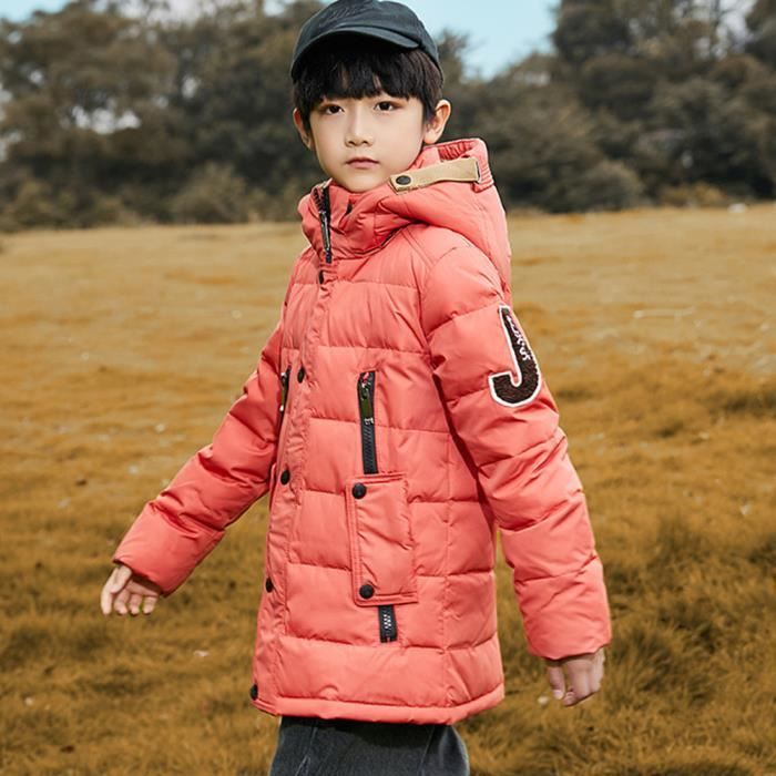 Manteau enfant rouge sale